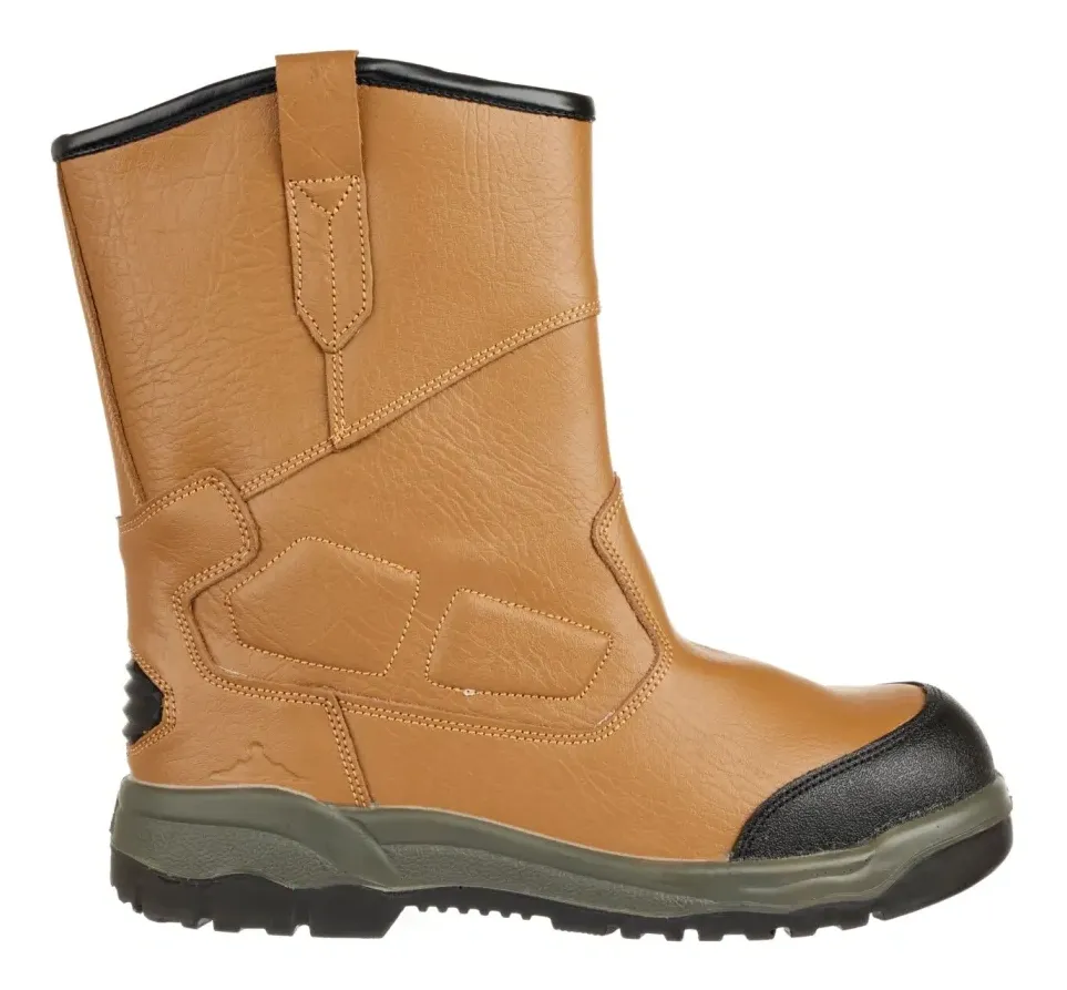 Portwest FT13 Steelite Rigger Laars Pro S3 CI SRC Bruin voorkant