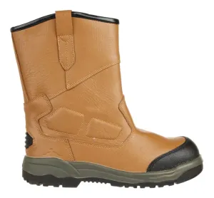 Portwest FT13 Steelite Rigger Laars Pro S3 CI SRC Bruin voorkant