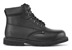 Portwest FW16 Steel Action lederen enkellaars SBP HRO Zwart voorkant