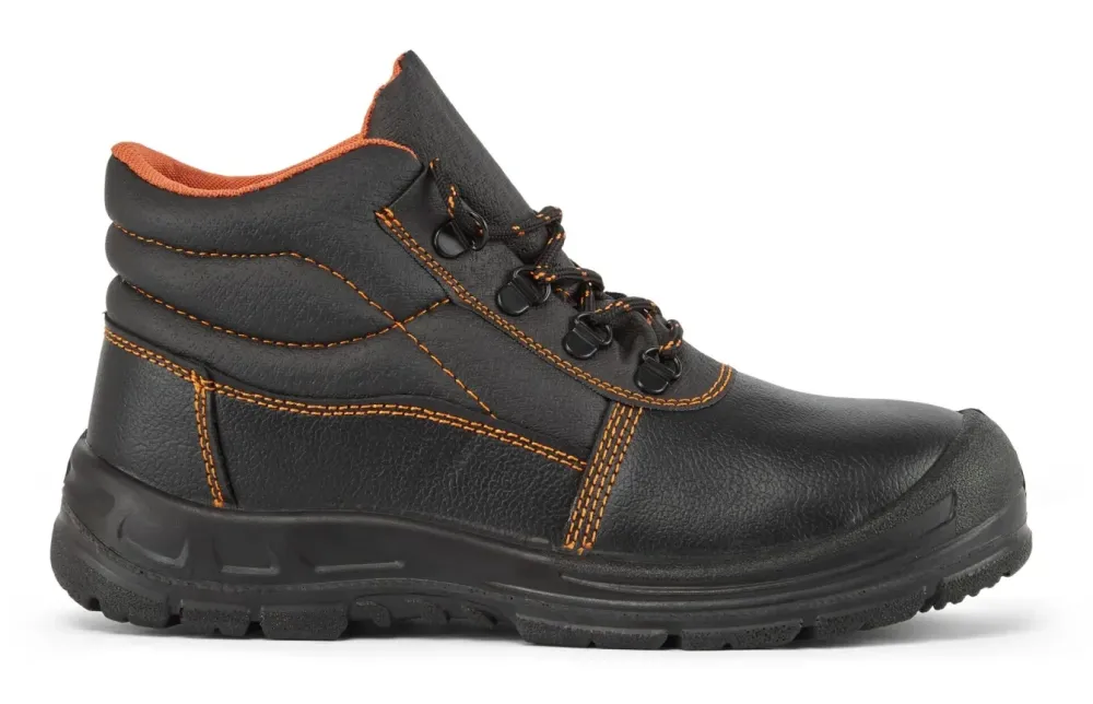 Portwest FW24 Steelite S3 Kumo Schoen Hoog Met Kruipneus S3 Zwart voorkant