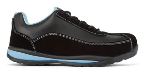 Portwest FW39 Steelite Dames Veiligheids Sportschoen S1P HRO Zwart voorkant