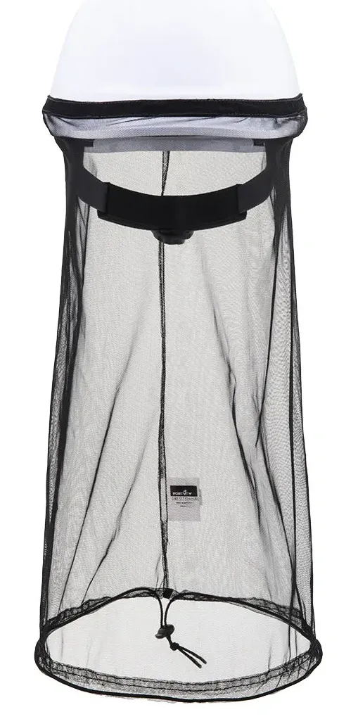 Portwest HA34 Verpakbaar Helm Insectennet Zwart voorkant