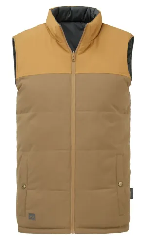 Portwest KA361 KA3 Omkeerbaar Gilet Koffiebruin voorkant