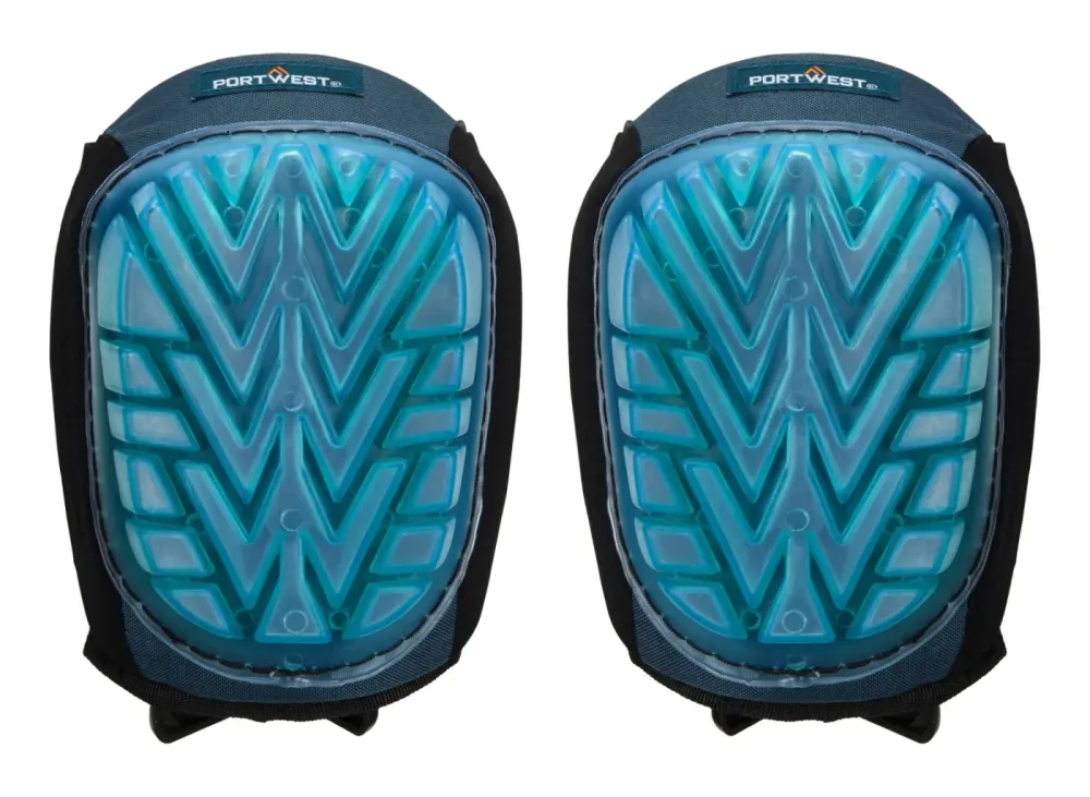 Portwest KP40 Ultimate Gel Kniestuk Zwart voorkant
