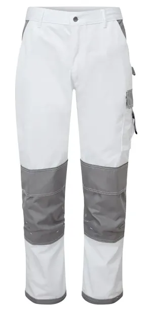Portwest KS54 Painters Pro Broek Wit voorkant