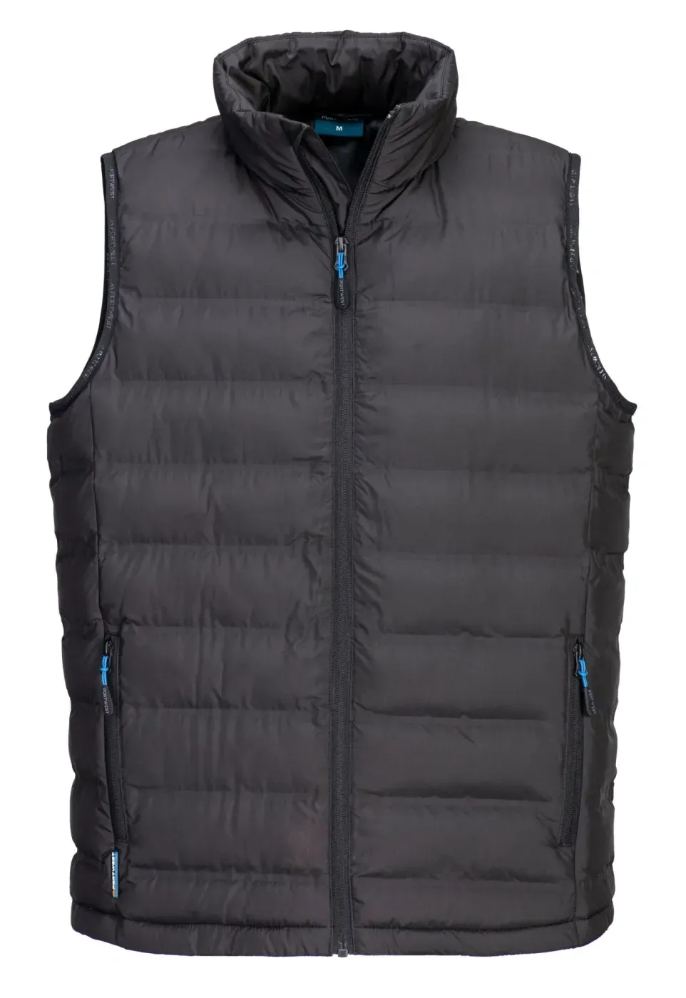 Portwest KX374 KX3 Ultrasone Bodywarmer Zwart voorkant