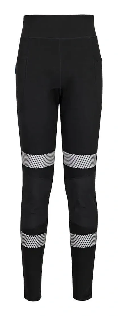 Portwest KX381 KX3 Enhanced Flexi werklegging voor dames Zwart voorkant