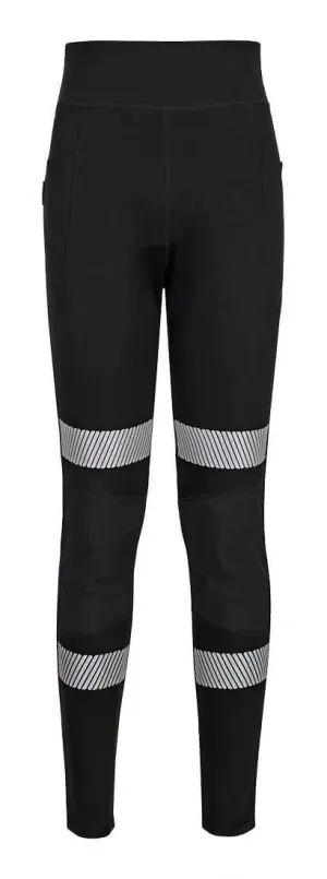 Portwest KX381 KX3 Enhanced Flexi werklegging voor dames Zwart voorkant