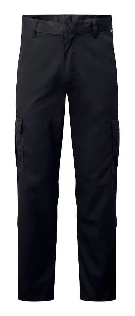 Portwest L701 Lichtgewicht Combat Broek Zwart voorkant