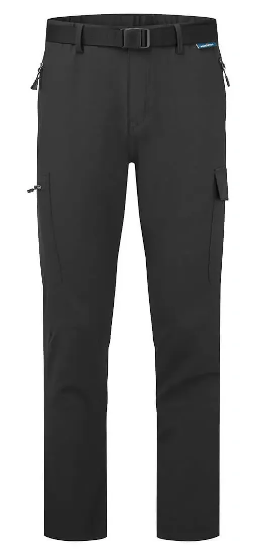 Portwest L711 Stretch lichtgewichte Combat Broek Zwart voorkant