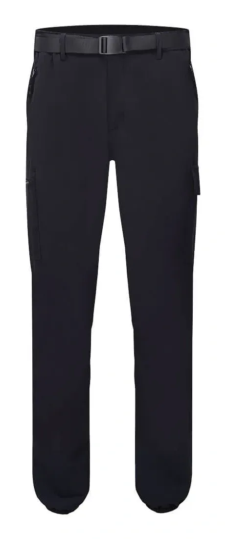 Portwest L712 Stretch lichtgewichte Broek Zwart voorkant