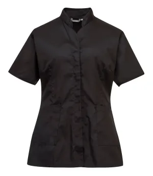 Portwest LW12 Dames Tuniek Zwart voorkant
