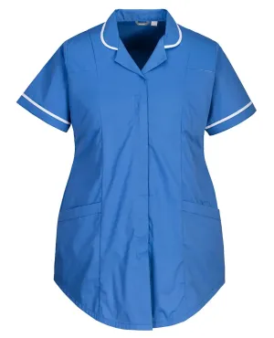 Portwest LW18 Stretch Zwangerschapstuniek Hamilton Blauw voorkant