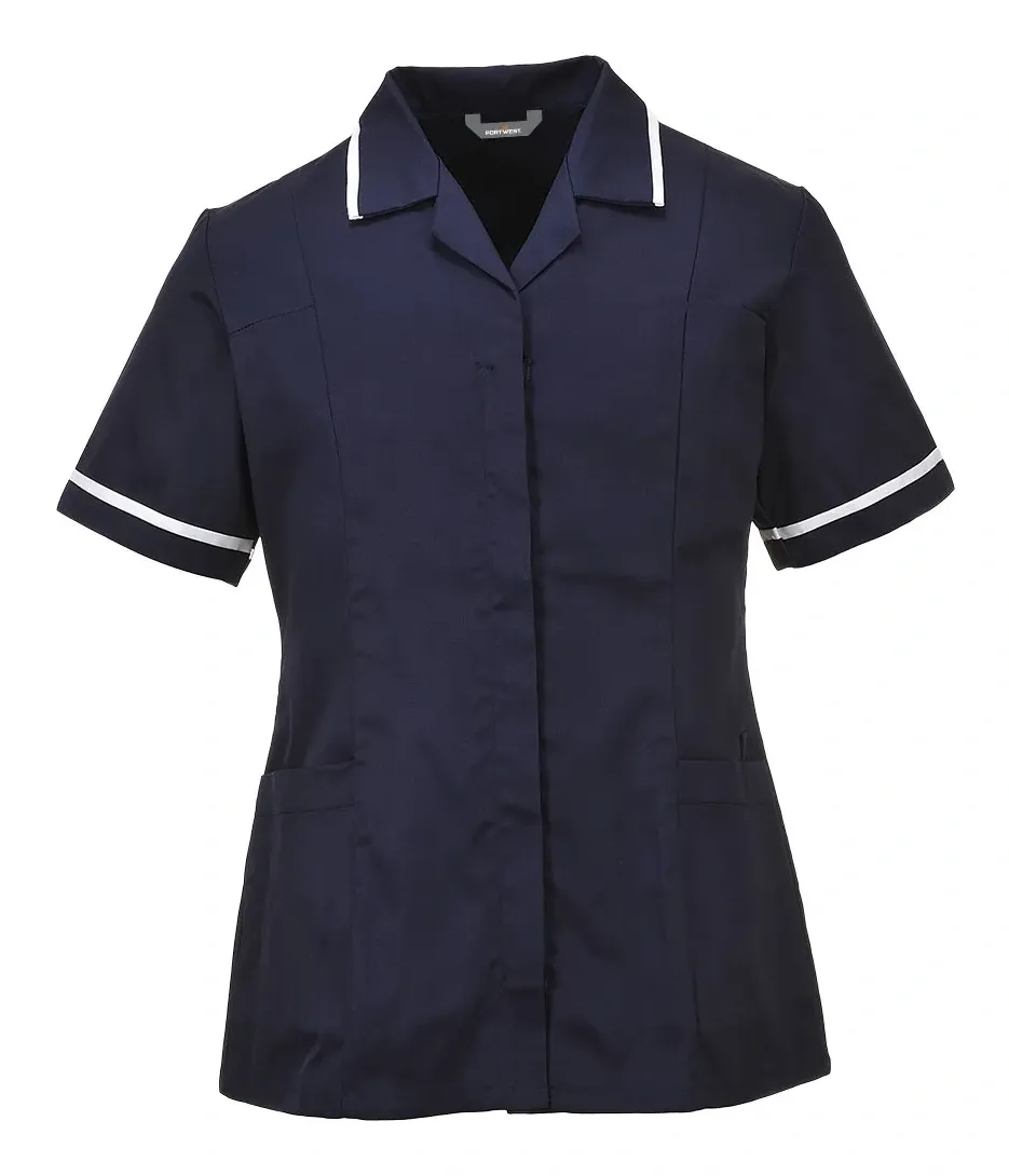 Portwest LW20 Klassieke Tuniek Marine voorkant