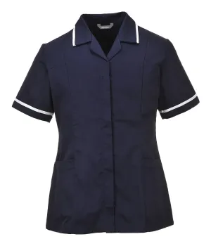 Portwest LW20 Klassieke Tuniek Marine voorkant