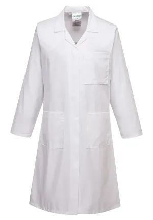Portwest LW63 Standaard Dames jas Wit voorkant