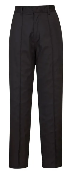 Portwest LW97 Dames Elastische Broek Zwart voorkant