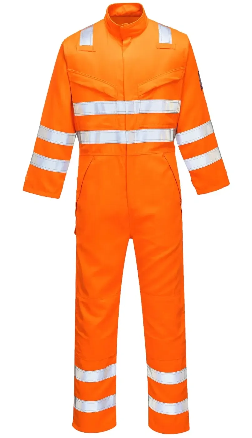 Portwest MV91 Modaflame RIS Oranje Overall Oranje voorkant