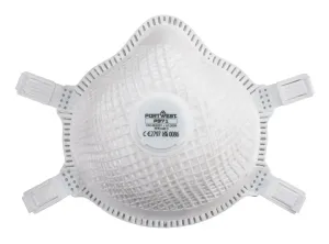 Portwest P371 ERGONET FFP3 Dolomite Masker met Ventiel Wit voorkant