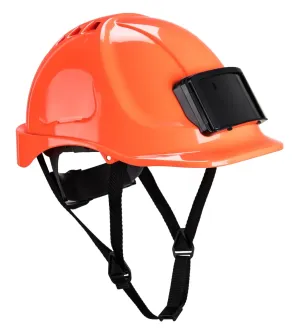Portwest PB55 Endurance Badgehouder helm Oranje voorkant