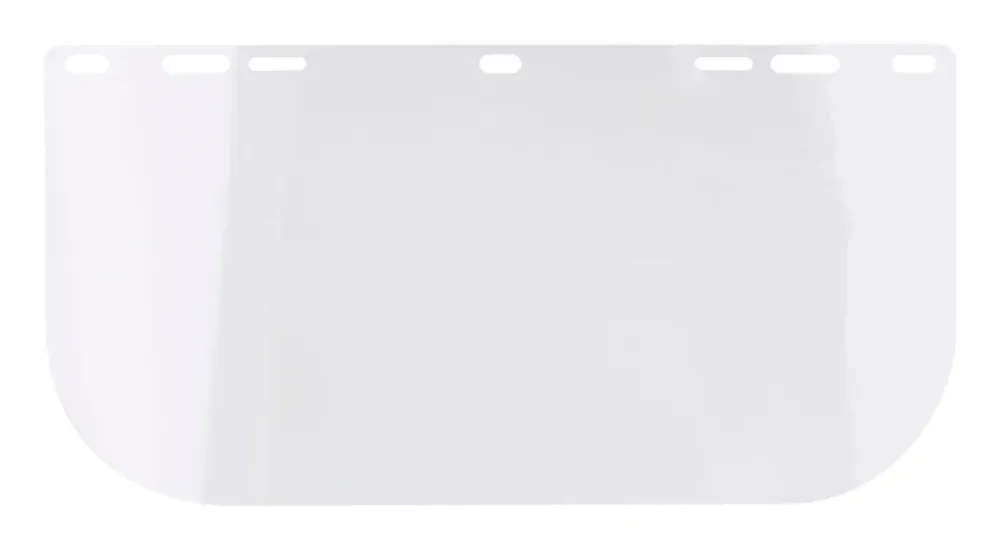 Portwest PF30 PC Vizier Plat Helder (PK 1) Helder voorkant