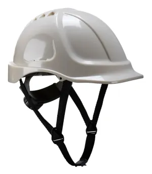 Portwest PG54 Endurance Glowtex Helm Wit voorkant