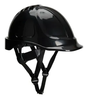 Portwest PS54 Endurance Plus Helmet Zwart voorkant