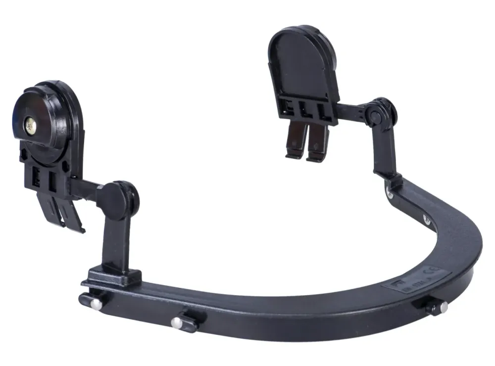 Portwest PS58 Vizierhouder Helm Zwart voorkant