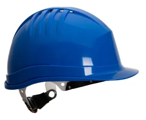 Portwest PS62 Expertline Veiligheidshelm (draaiknop) Korenblauw voorkant
