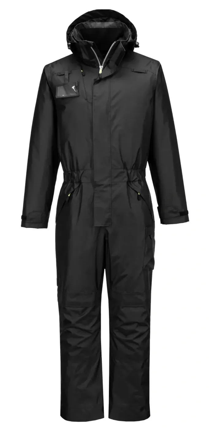 Portwest PW359 PW3 Winteroverall Zwart voorkant
