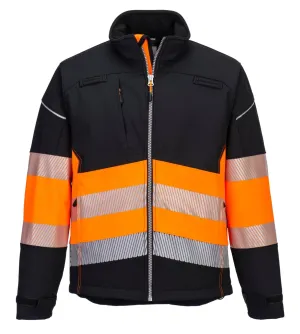 PW3 Hi-Vis Softshell jack (3L) Klasse 1