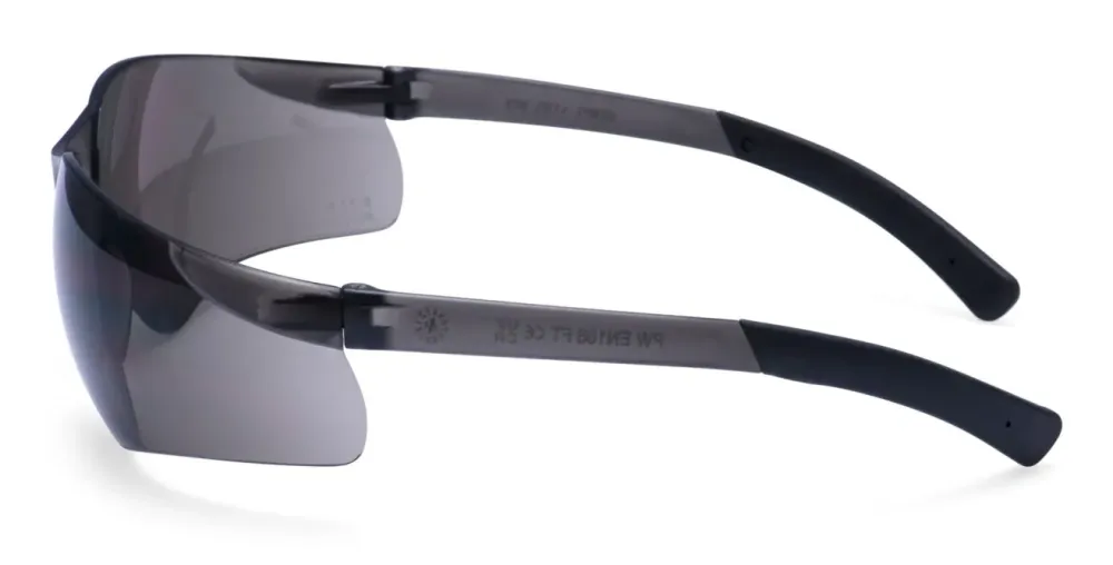 Portwest PW38 Pan View Bril Zwart voorkant