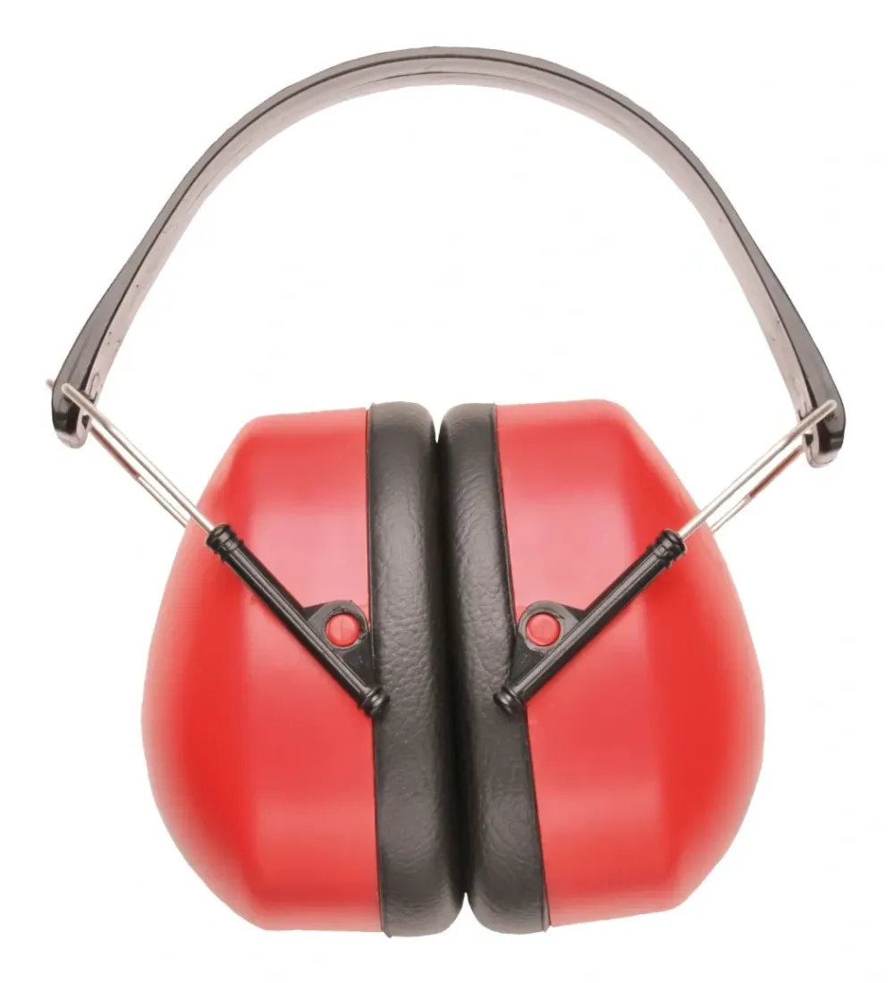 Portwest PW41 Super Gehoorbescherming Rood voorkant