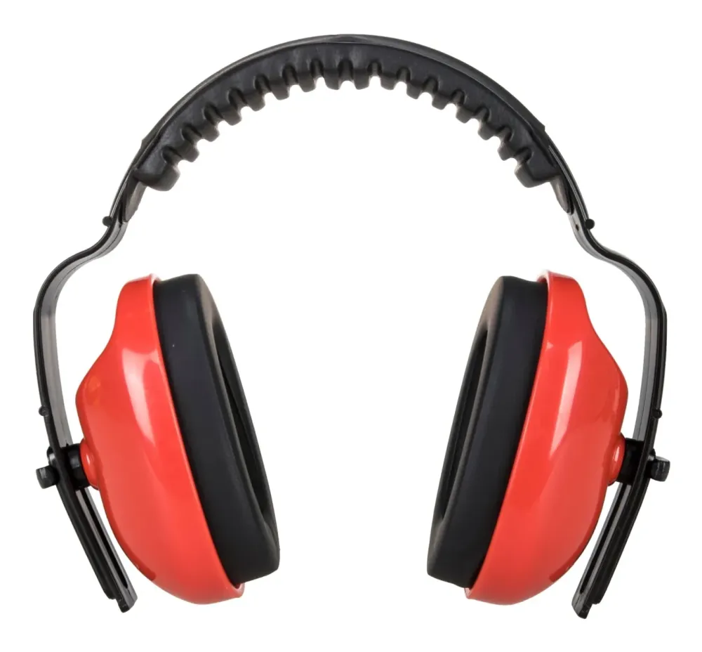 Portwest PW48 PW Klassieke Plus Gehoorbescherming Rood voorkant