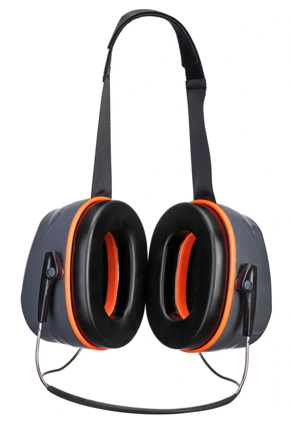 Portwest PW78 HV Extreme Ear Muff Neckband Grijs/oranje voorkant