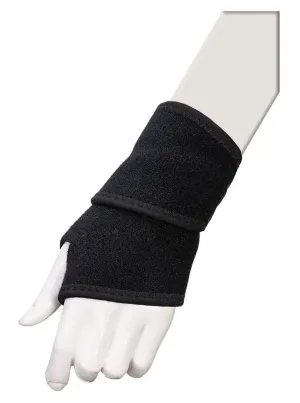Portwest PW83 Polssteunband (Pk2) Zwart voorkant
