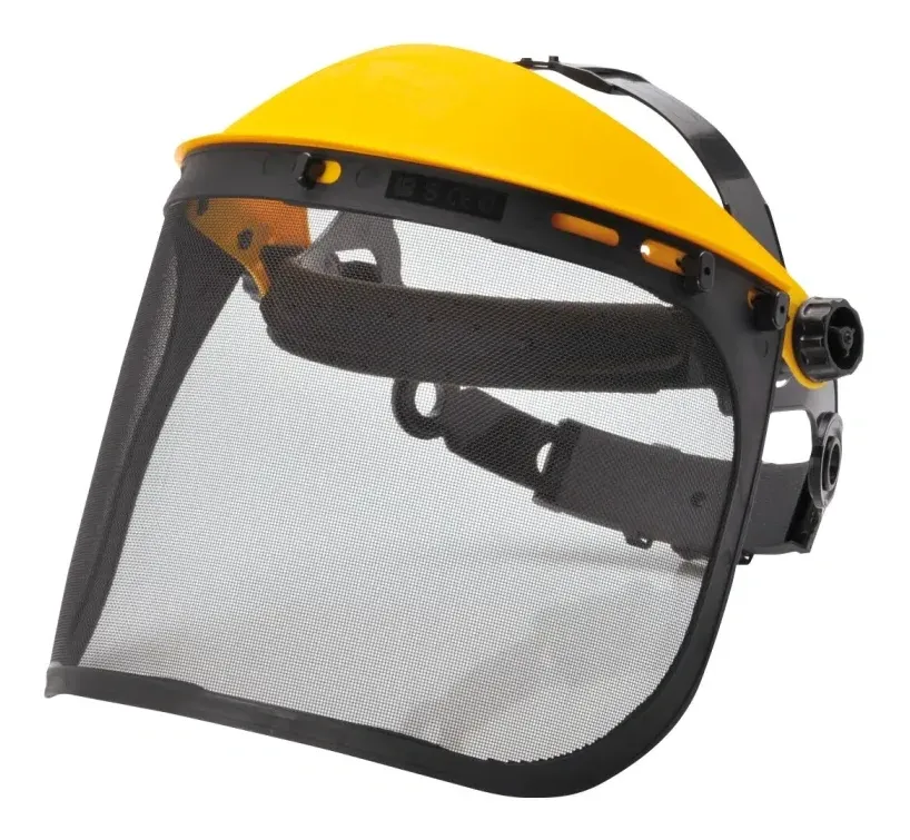 Portwest PW93 Wenkbrauwbeschermer met Mesh Vizier Zwart voorkant