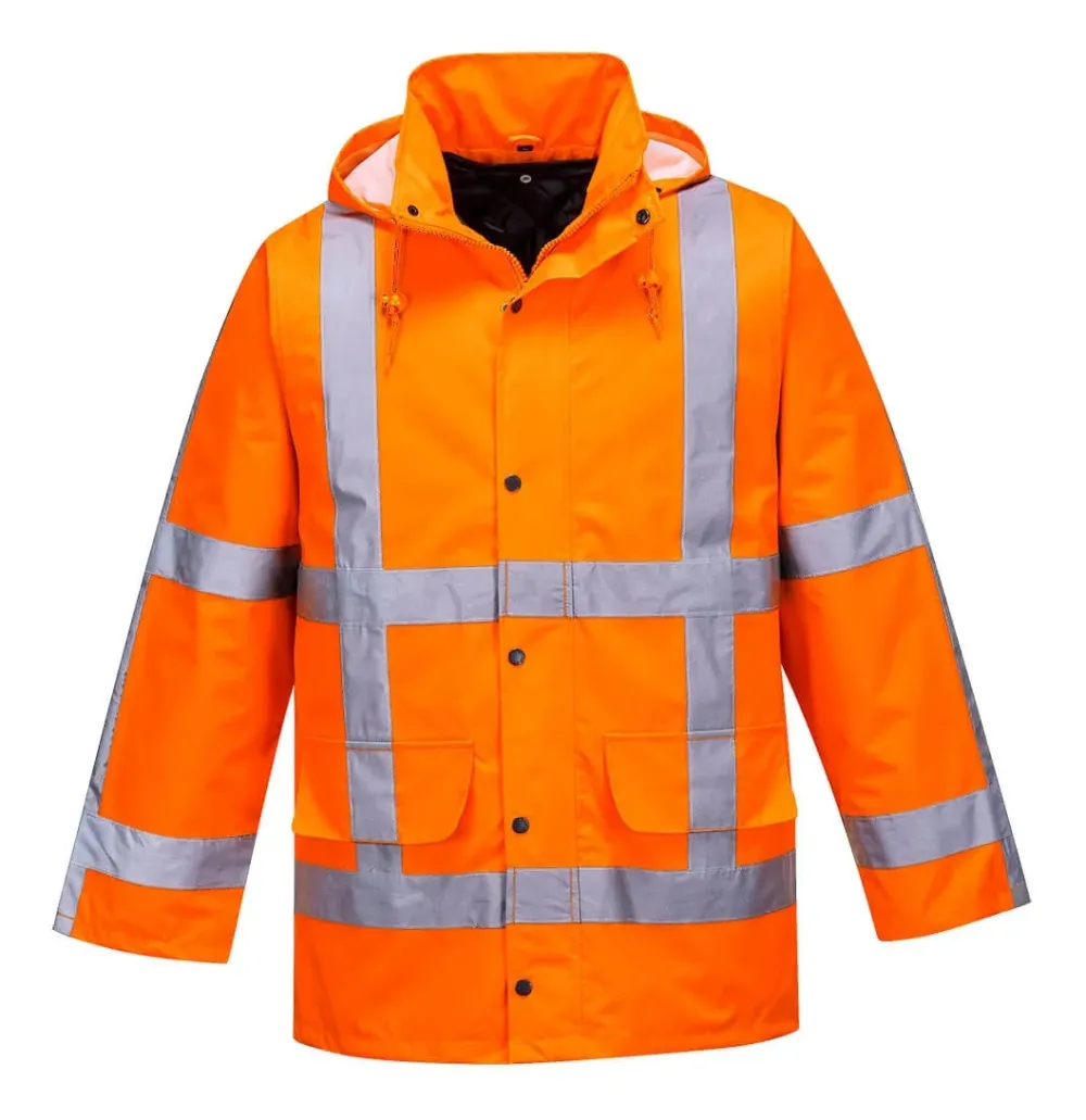 Portwest R460 RWS Verkeersjas Oranje voorkant