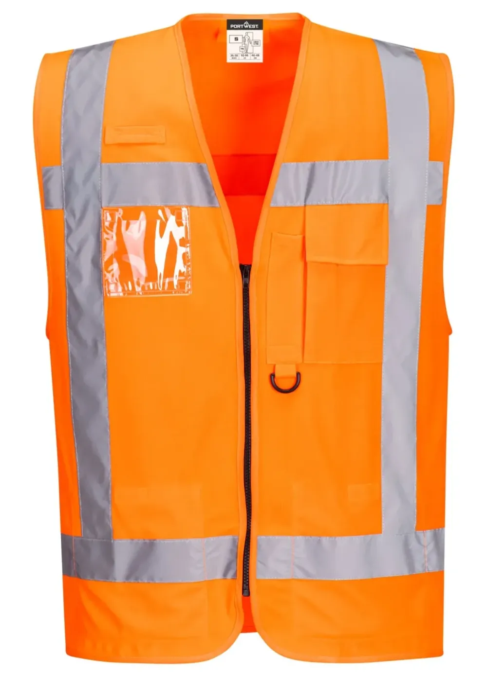 Portwest R476 RWS Verkeersvest Oranje voorkant