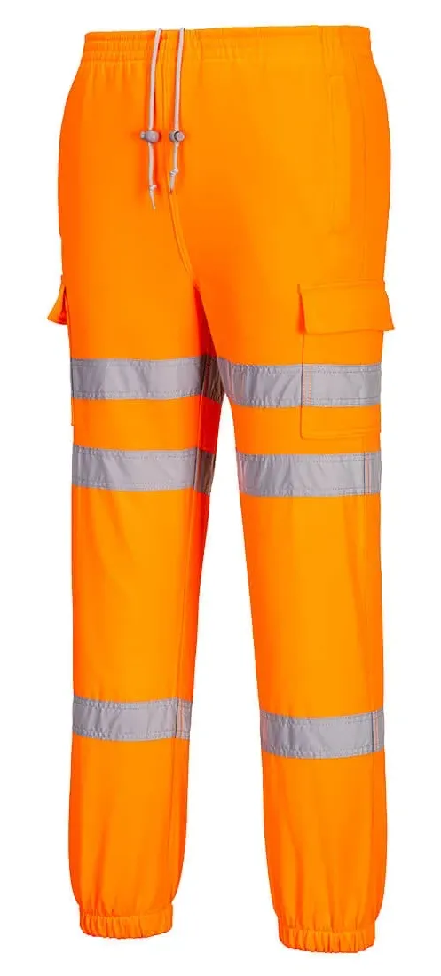 Portwest RT48 Hi-Vis Joggingbroek Oranje voorkant