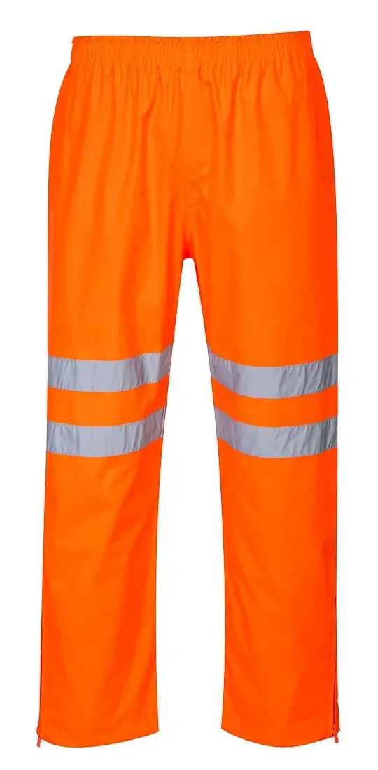 Portwest RT61 Hi-Vis Ademende Broek Oranje voorkant