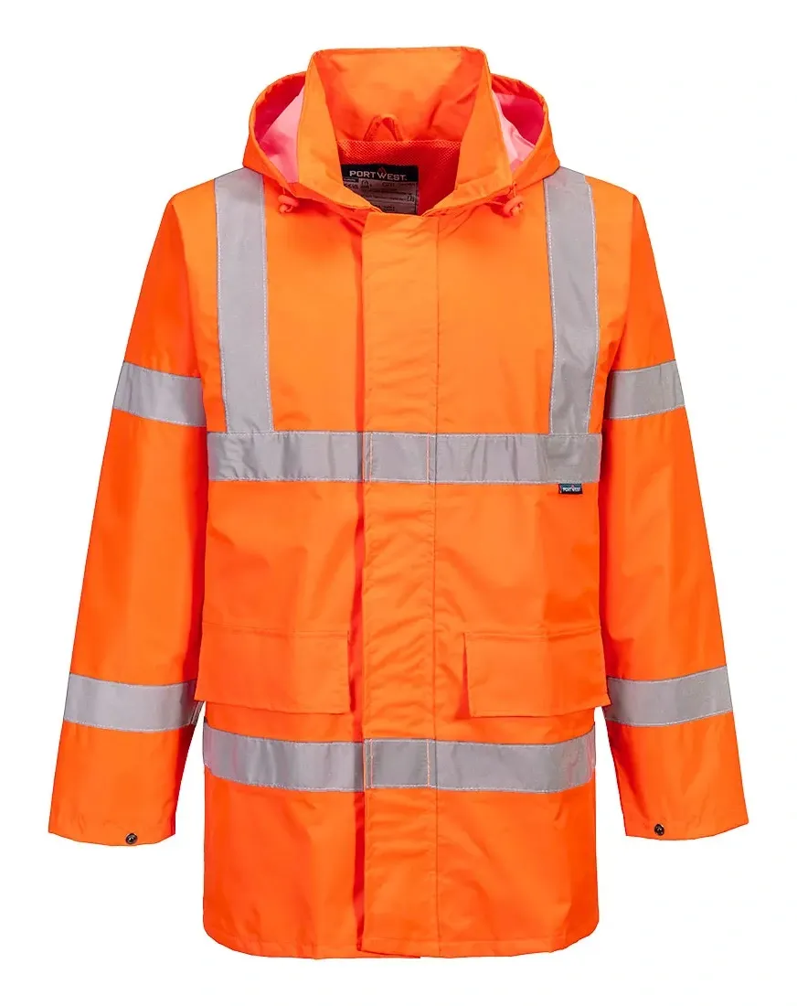 Portwest S160 Lite Verkeersjack Oranje voorkant