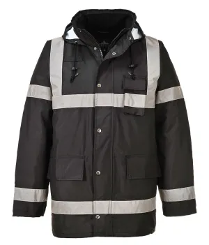 Portwest S433 Iona Lite Jack Zwart voorkant