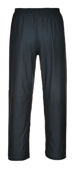 Portwest S451 Sealtex Klassieke Broek Zwart voorkant