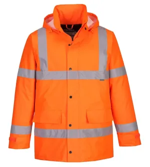 Portwest S460 Winter Hi-Vis Verkeersjack Oranje voorkant
