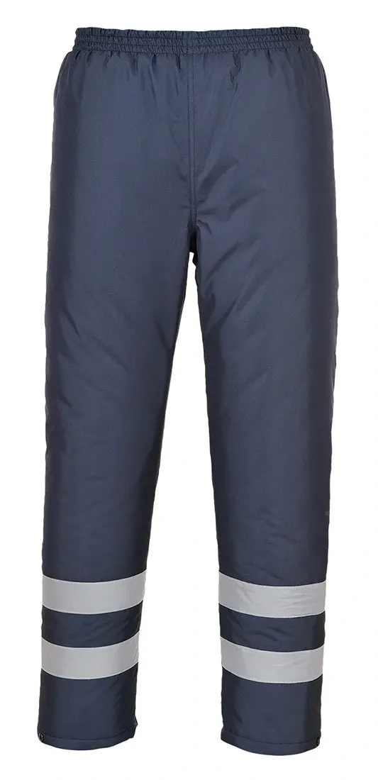 Portwest S482 Iona Lite Gevoerde Broek Marine voorkant
