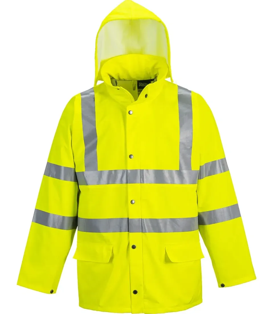 Portwest S491 Sealtex Ultra Ongevoerd Jack (Geel) Geel voorkant