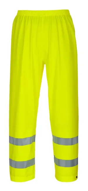 Portwest S493 Sealtex Ultra Reflecterende broek Geel voorkant