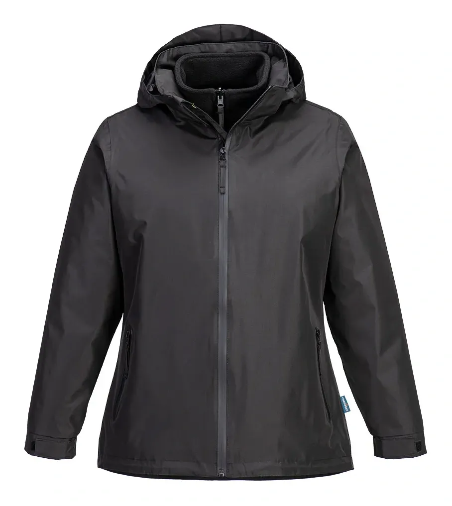 Portwest S574 Dames 3-in-1 Jack Zwart voorkant