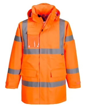 Portwest S599 HiVis Extreme Regenparka (3L) Oranje voorkant